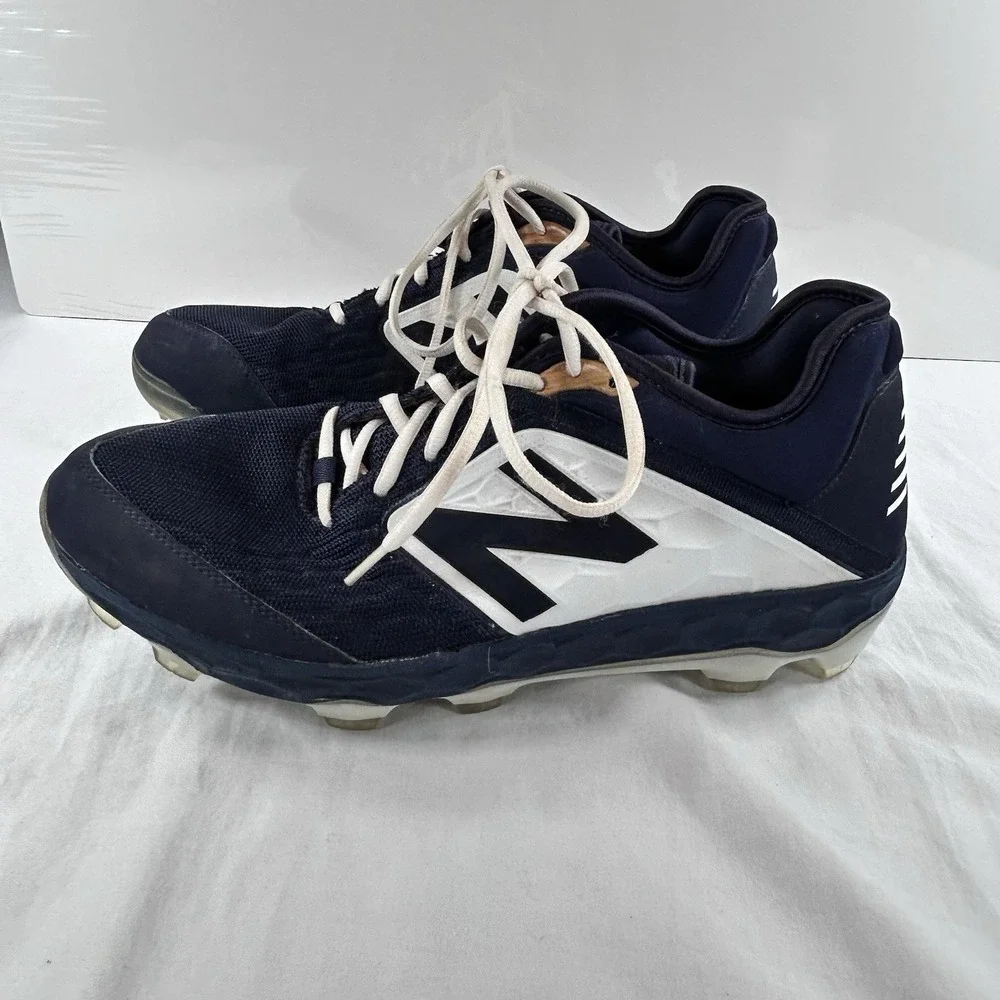 New Balance Men's Baseball Cleats Size 12 Navy And White 3000N4 Sport Outdoor